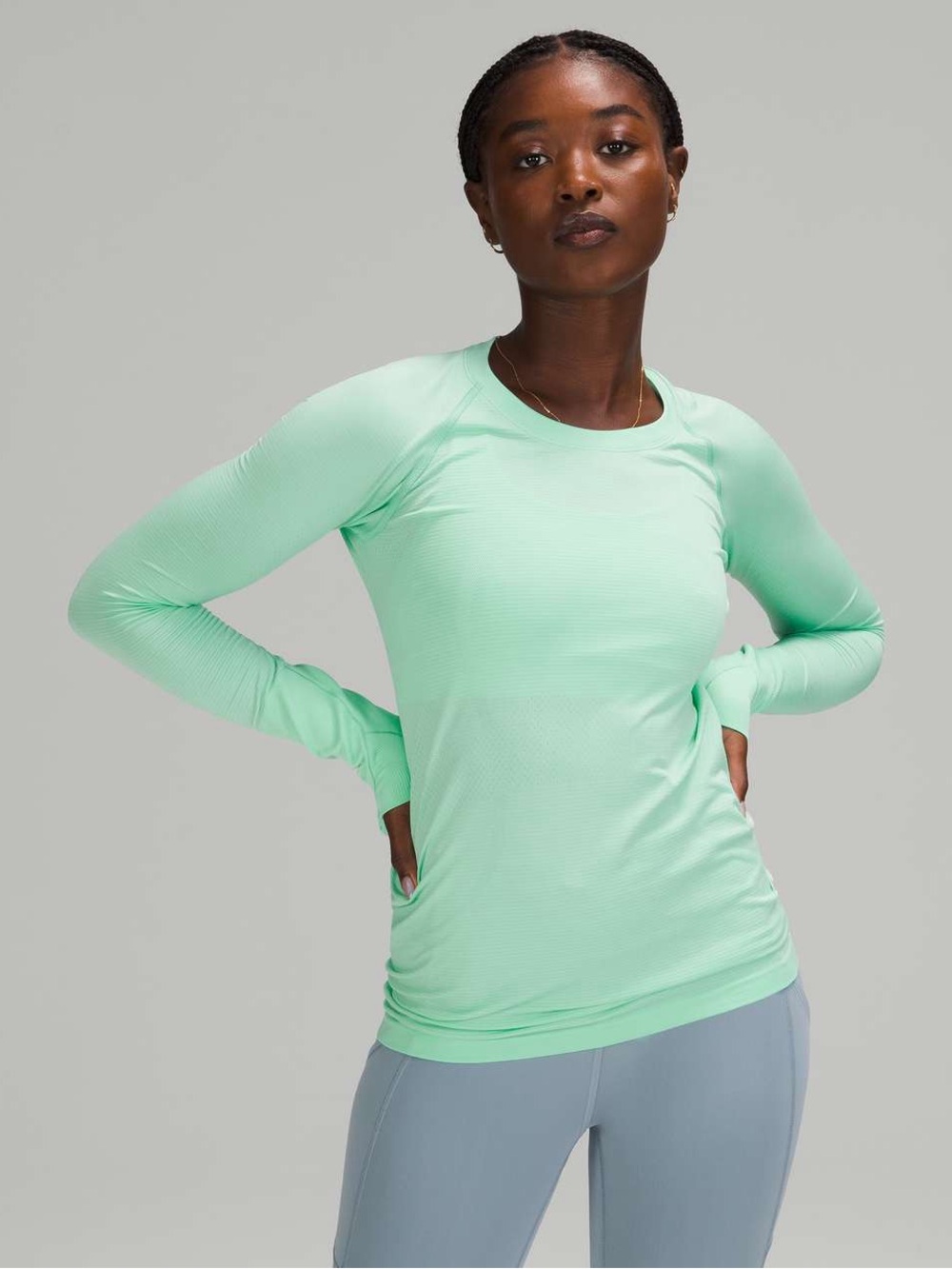 Lululemon swiftly tech ls 6 wild mint?